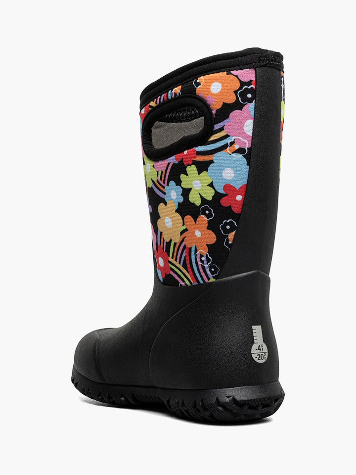 BOGS York Groovy Rainbow Waterproof Boots