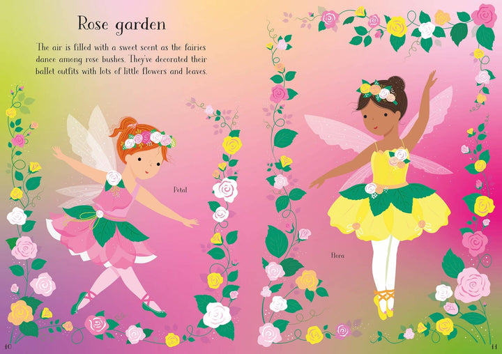 Usborne Little Sticker Dolly Dressing Ballet Fairies