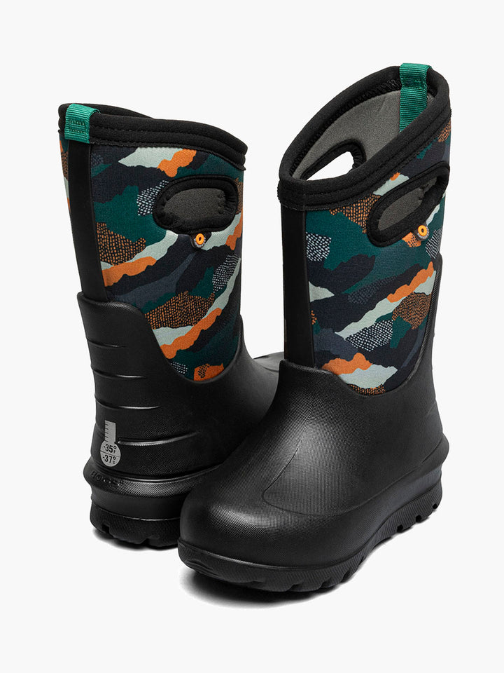 BOGS Neo-Classic Camo Landscape Waterproof Boots