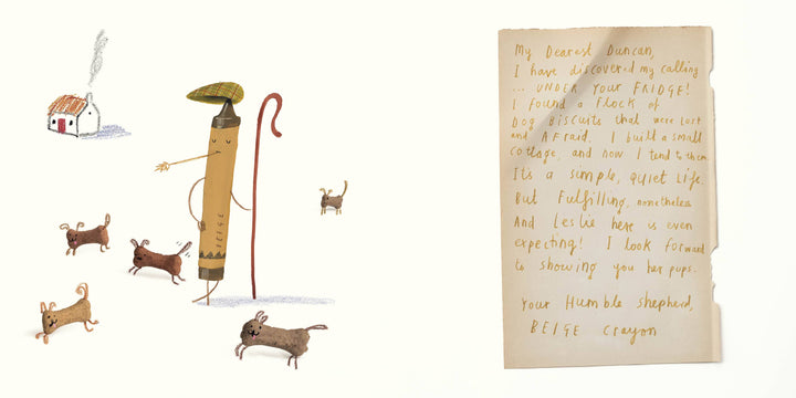 The Day The Crayons Made Friends