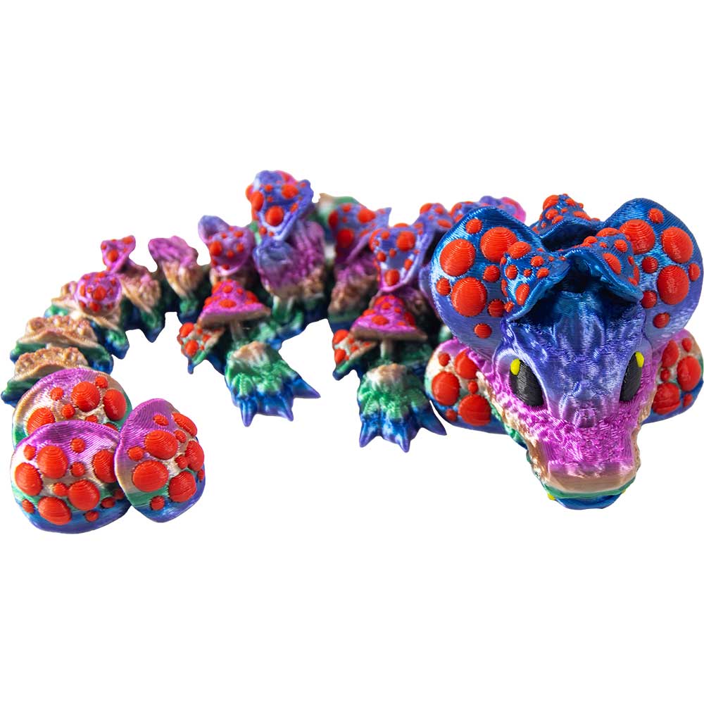 Kheops Internationa Large Mushroom Dragon - Assorted Colors
