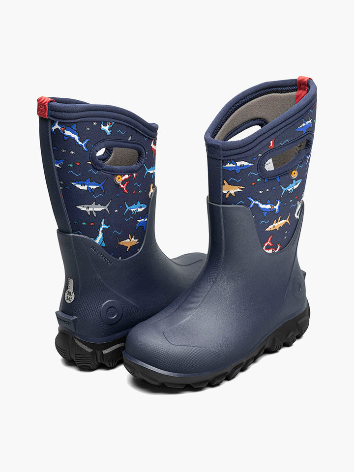 Bogs Classic Seamless Winter Boots - Pixel Shark