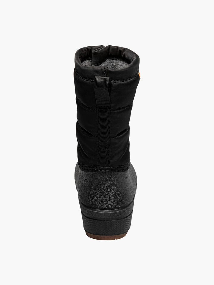 Bogs Snow Shell Zip Boots - Solid Black