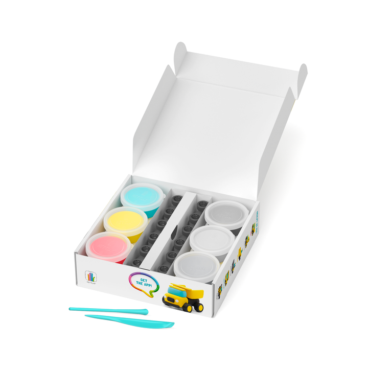 Fat Brain Toys Hey Clay - Construction Vehicles
