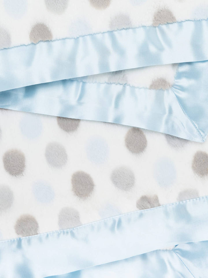 Little Giraffe Lux Dot Baby Blanket