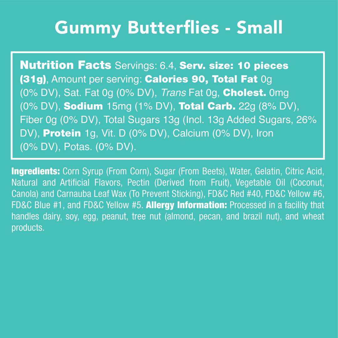 Candy Club Gummy Butterflies