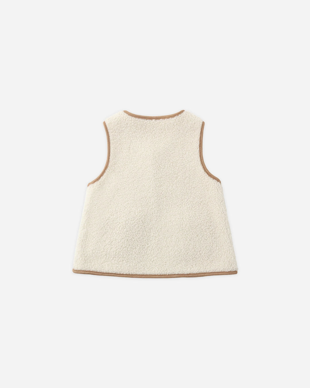 Rylee + Cru Sherpa Vest - Natural