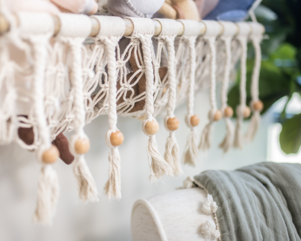 Crane Baby Willow Wall Storage Bin