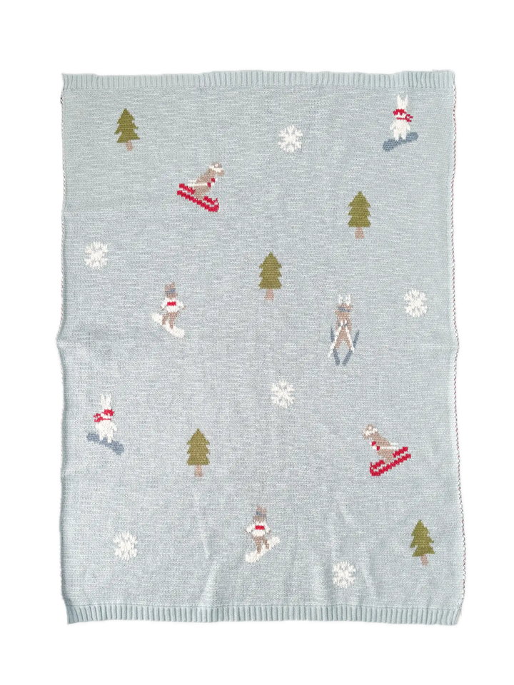 Blueberry Hill Organic Ski Blanket