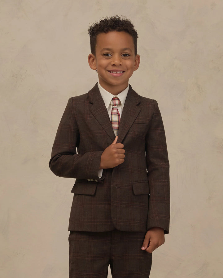 Noralee Skinny Tie - Holiday Tartan