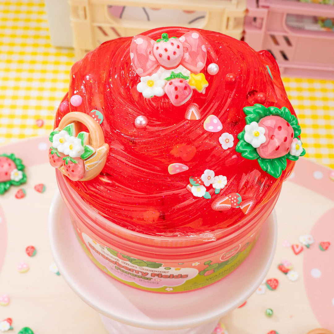 Strawberry Fields Forever Glitter Slime