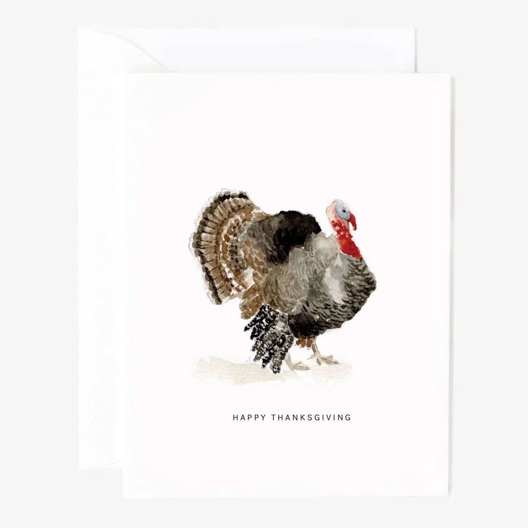 Emily Lex Studio Thanksgiving Turkey Greeting Card