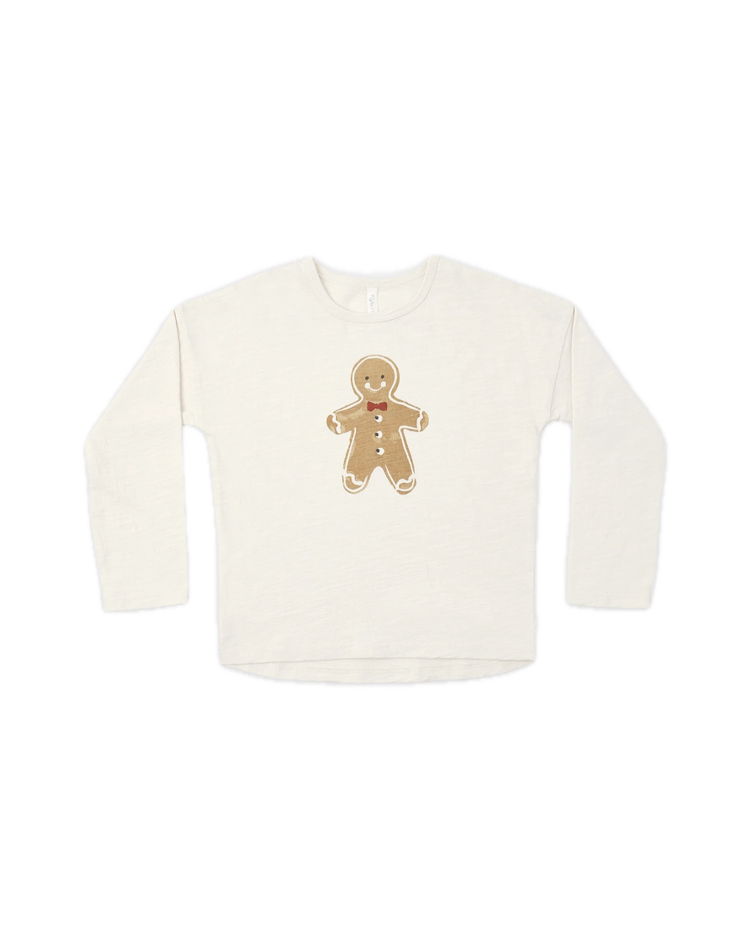 Rylee + Cru Long Sleeve Tee - Gingerbread Man