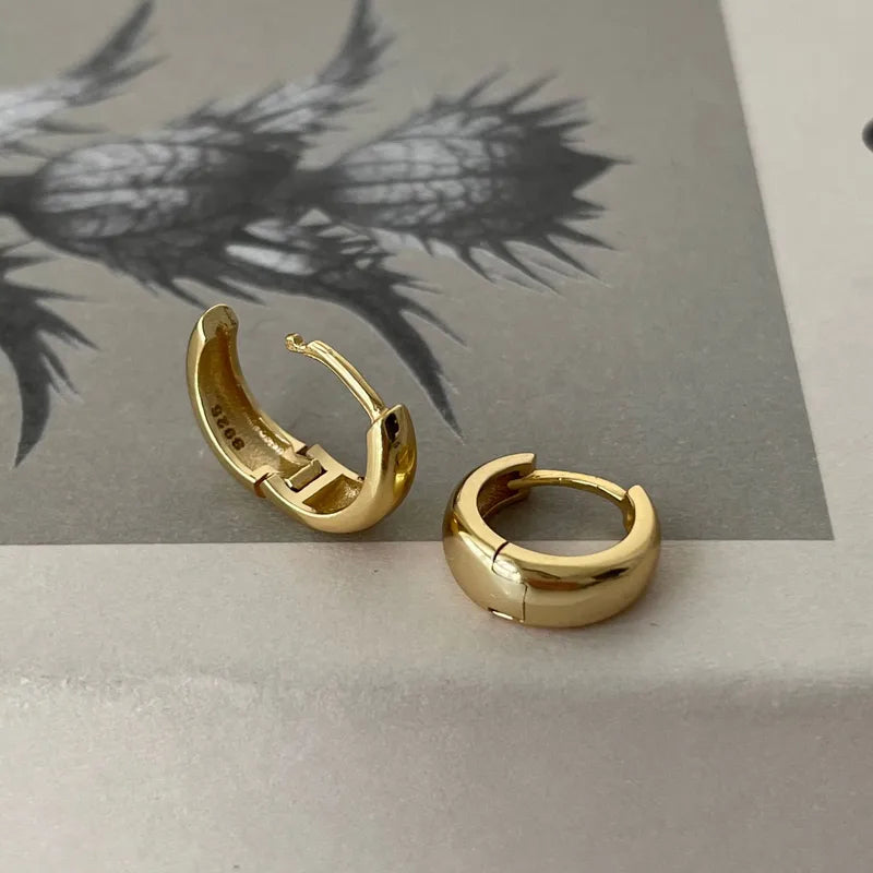 Hopscotch Kids Braided Hoop 18k Gold Hoop Earrings