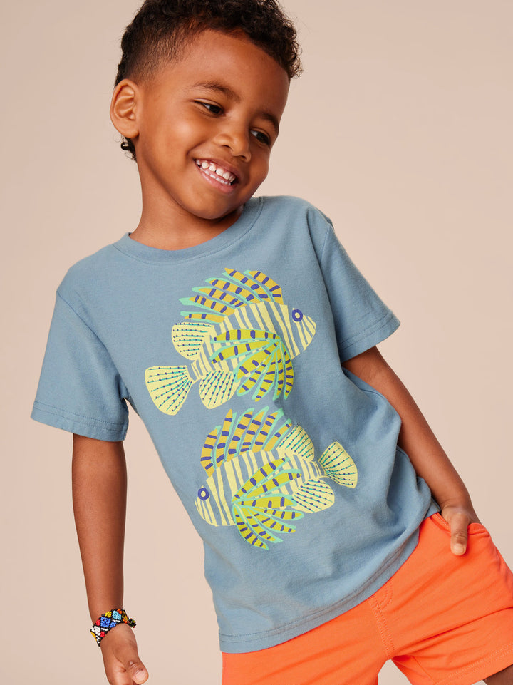 Tea Collection Lionfish Graphic Tee
