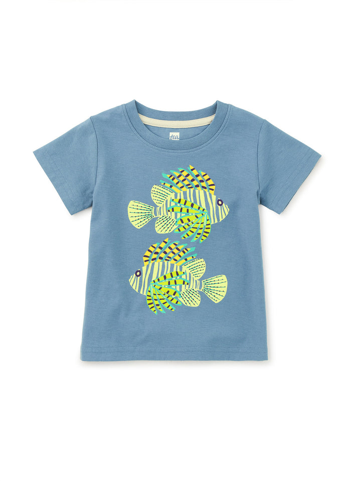 Tea Collection Lionfish Graphic Tee