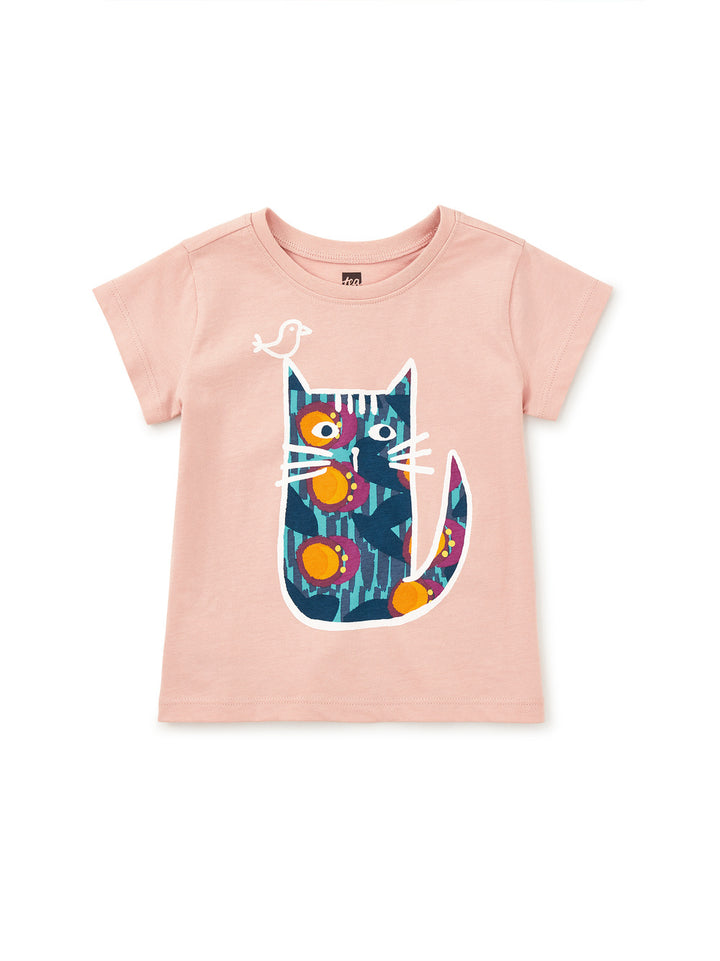 Tea Collection Passion Fruit Cat Graphic Tee