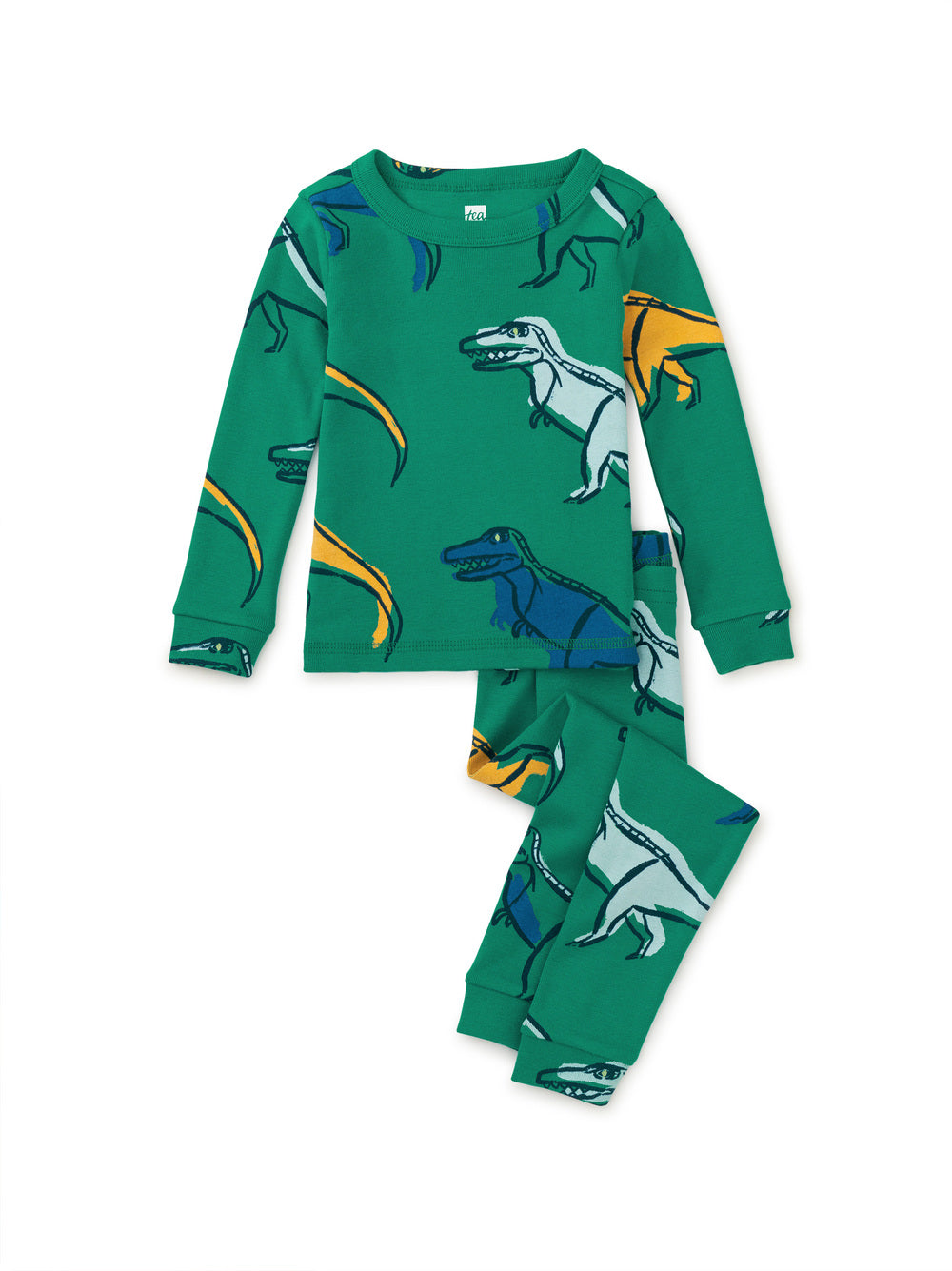 Tea Collection Goodnight Pajama Set - T-Rex Pack