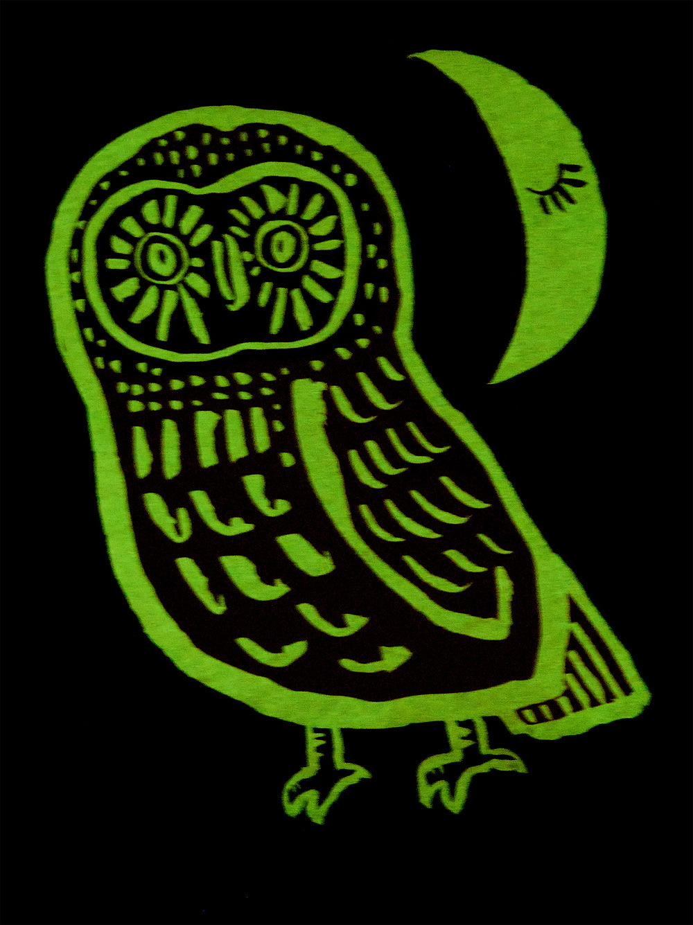 Tea Collection Cute Hoot Glow Tee