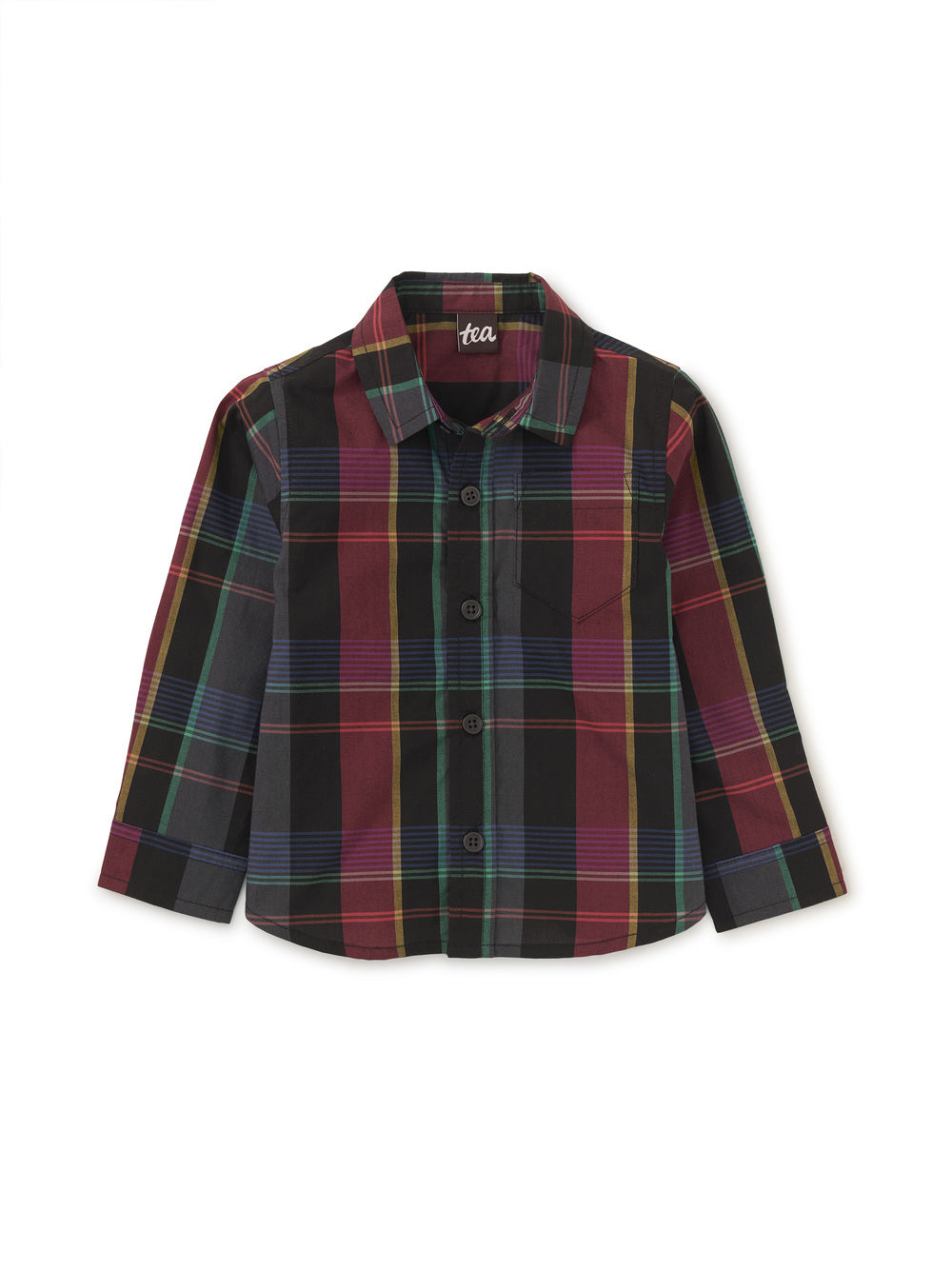 Tea Collection Plaid Button Up Shirt - Family Plaid