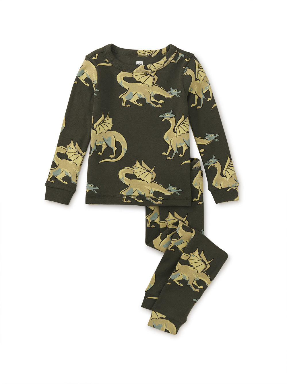 Tea Collection Goodnight Pajama Set - Magic Dragons