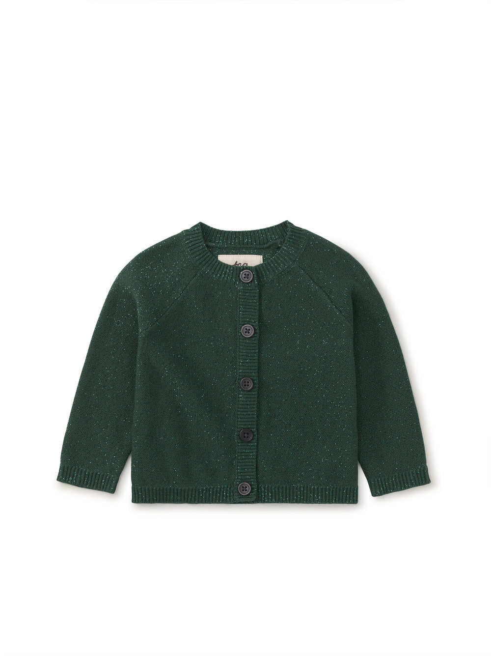 Tea Collection Sparkle Cardigan - Pine Needles