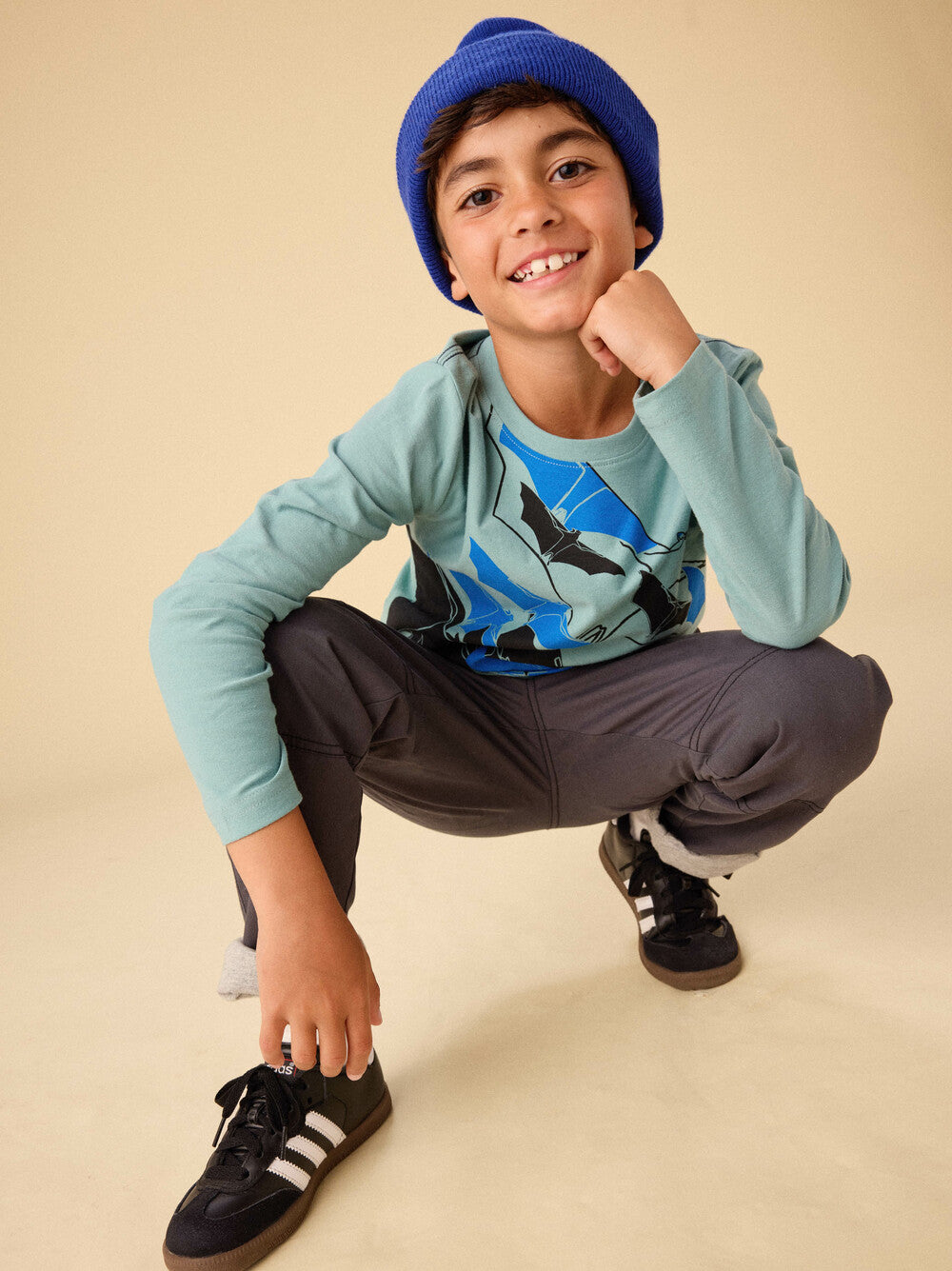 Tea Collection Cozy Does It Lined Pants - Pepper