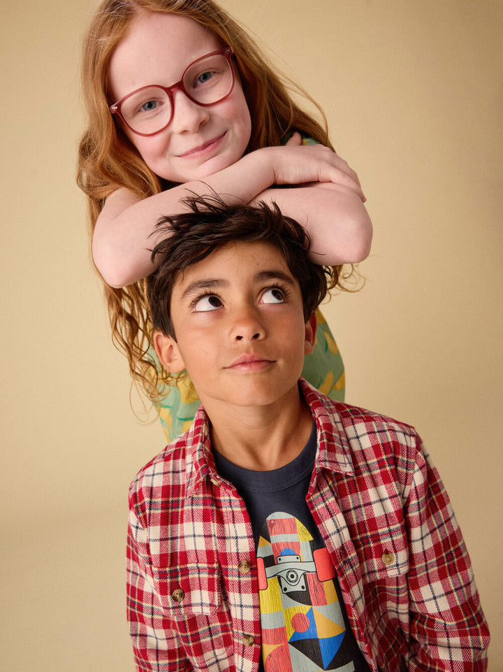 Tea Collection Skateboard Layered Tee