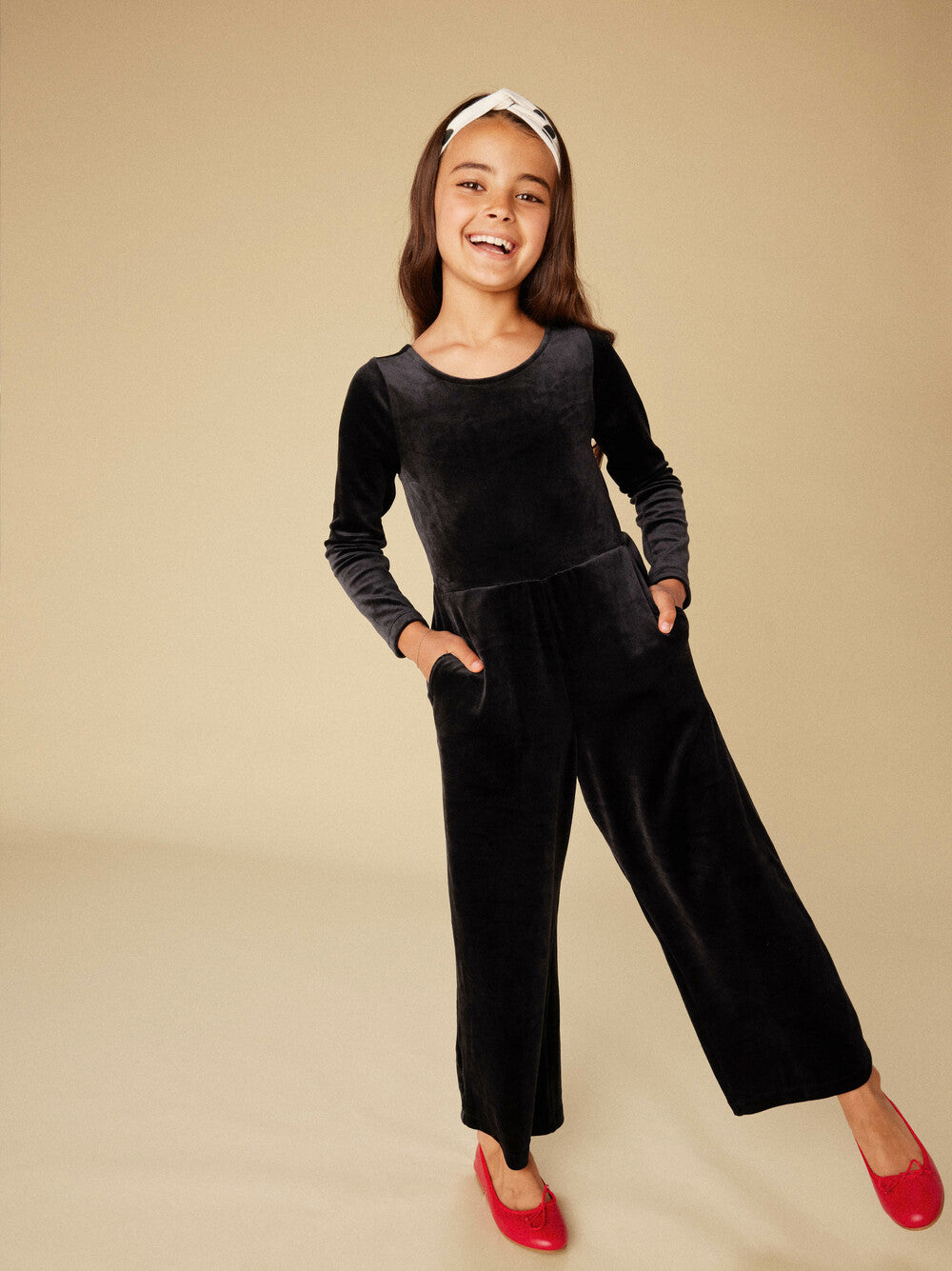 Tea Collection Just For Kicks Jumpsuit - Jet Black