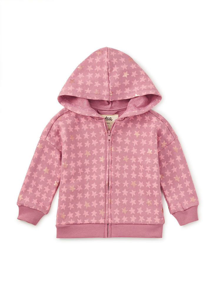 Tea Collection Easy Fit Hoodie - Metallic Stars