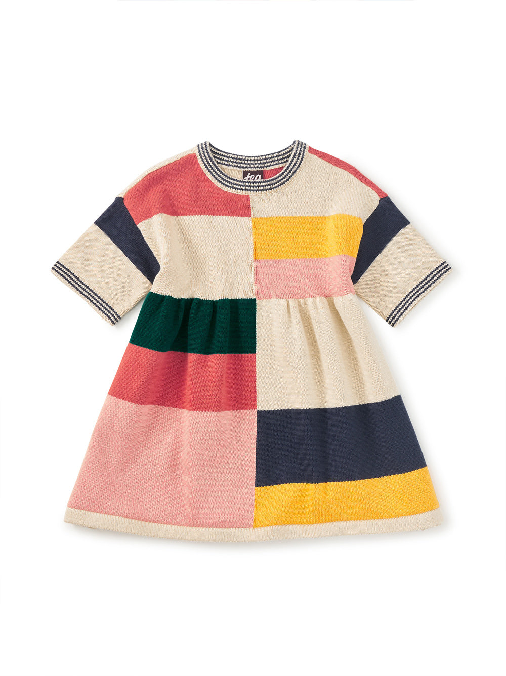 Tea Collection Colorblock Sweater Dress