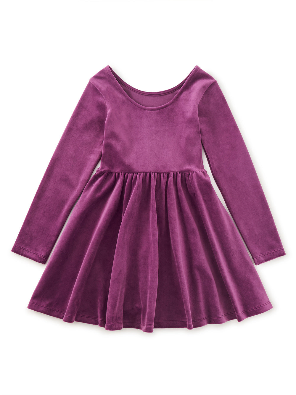 Tea Collection Velour Ballet Dress - Cosmic Berry