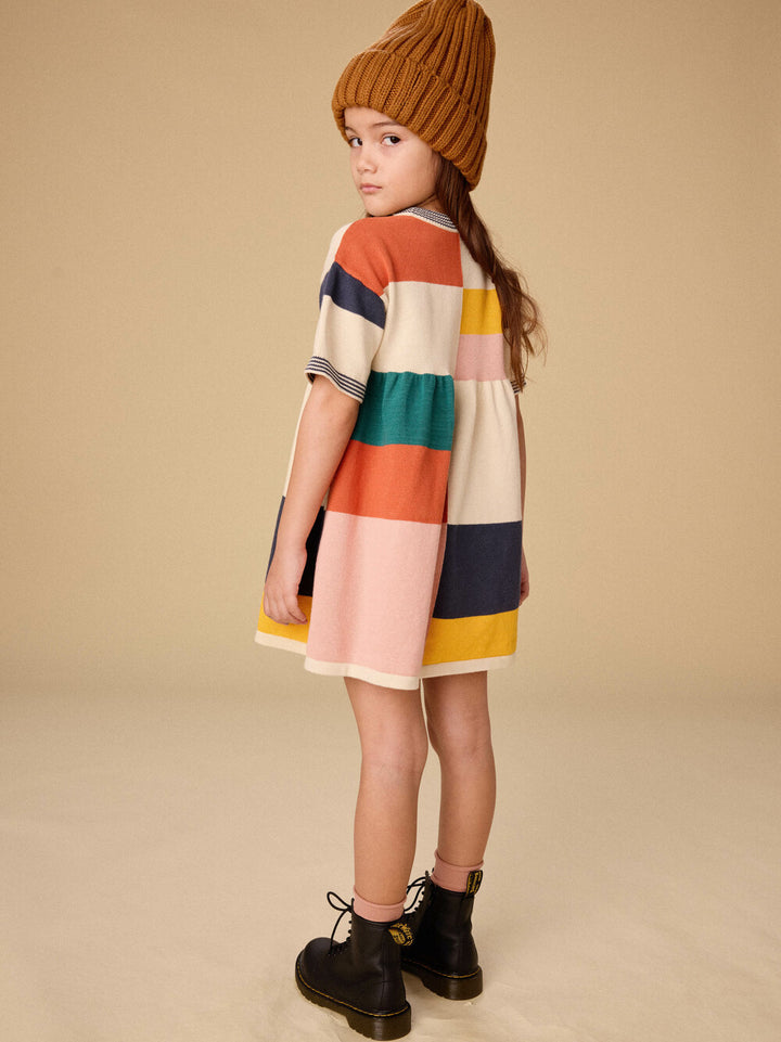 Tea Collection Colorblock Sweater Dress