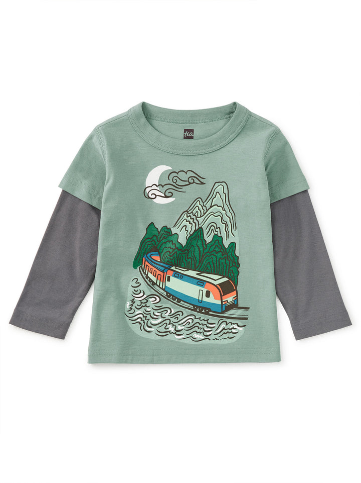Tea Collection Korean Train Layered Tee