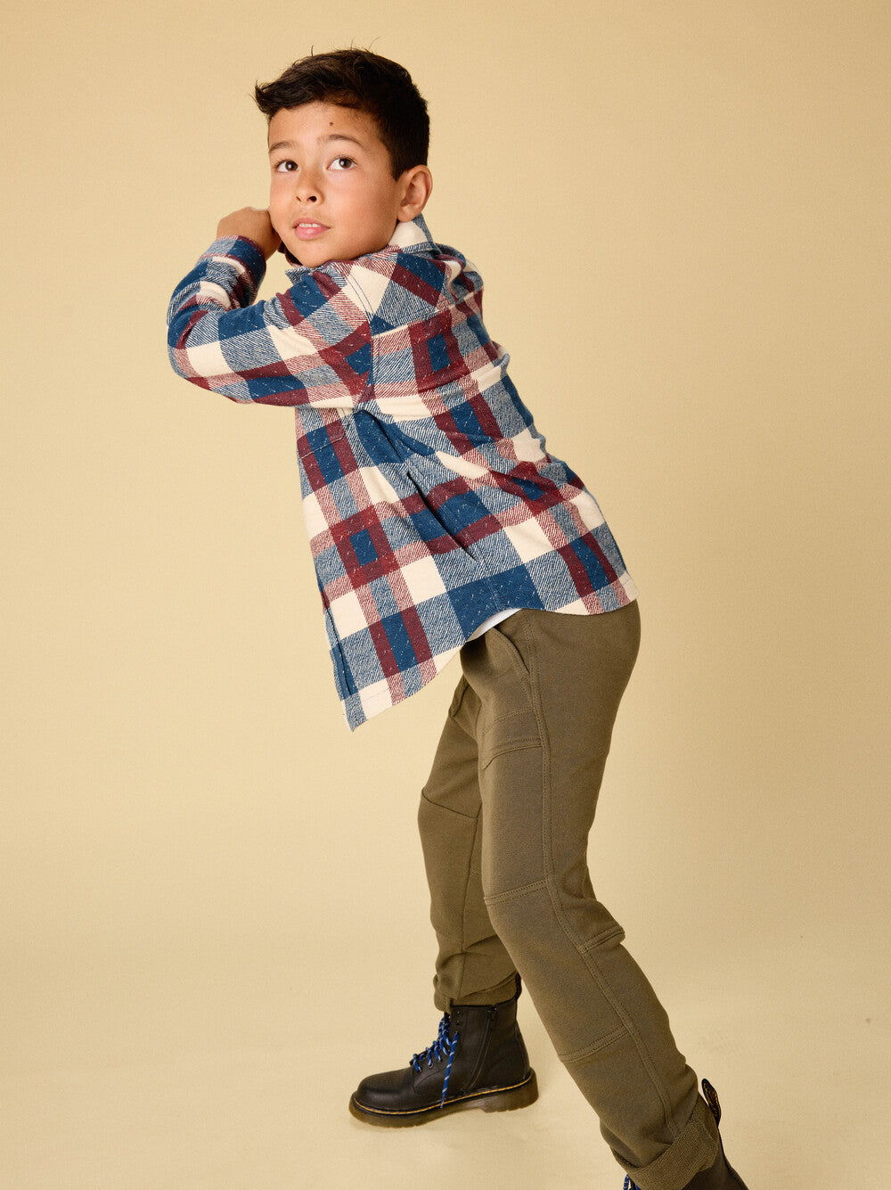 Tea Collection Playwear Pants - Grape Leaf