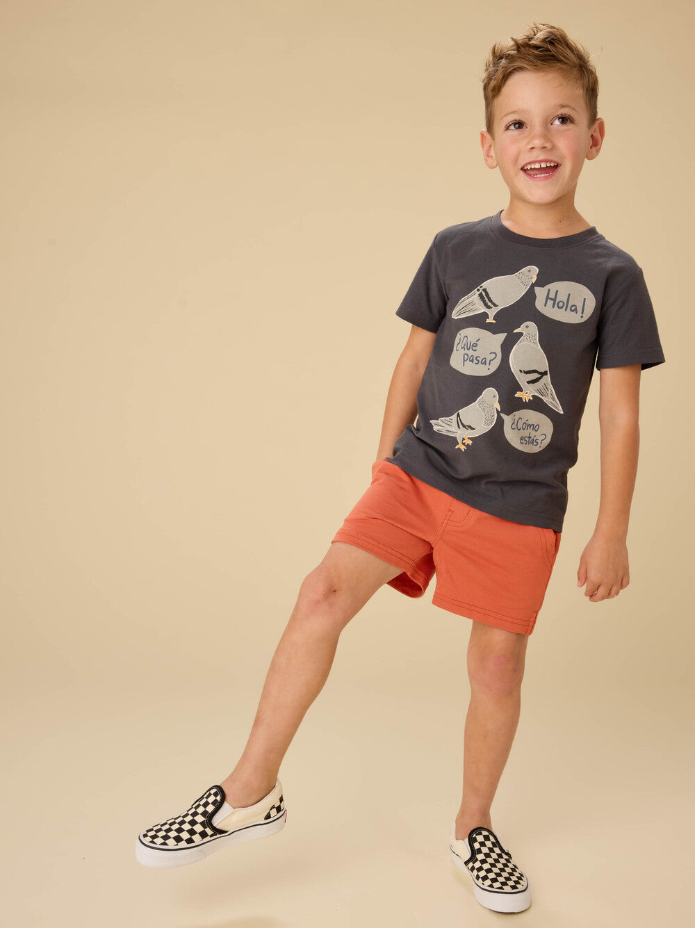 Tea Collection Knit Shortie - Copper