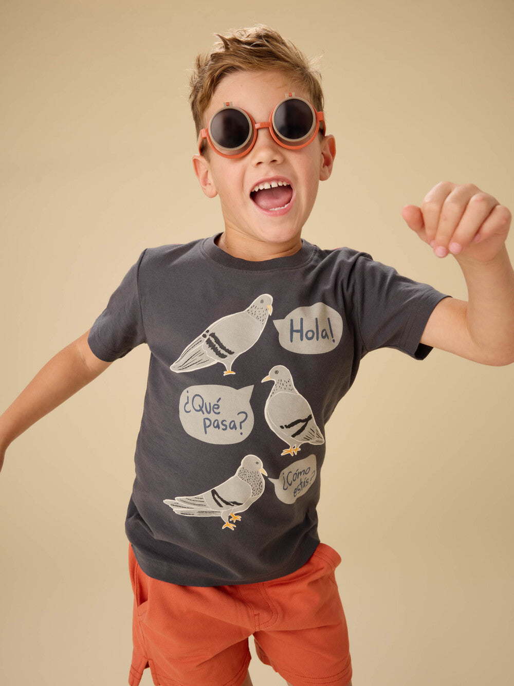 Tea Collection Knit Shortie - Copper