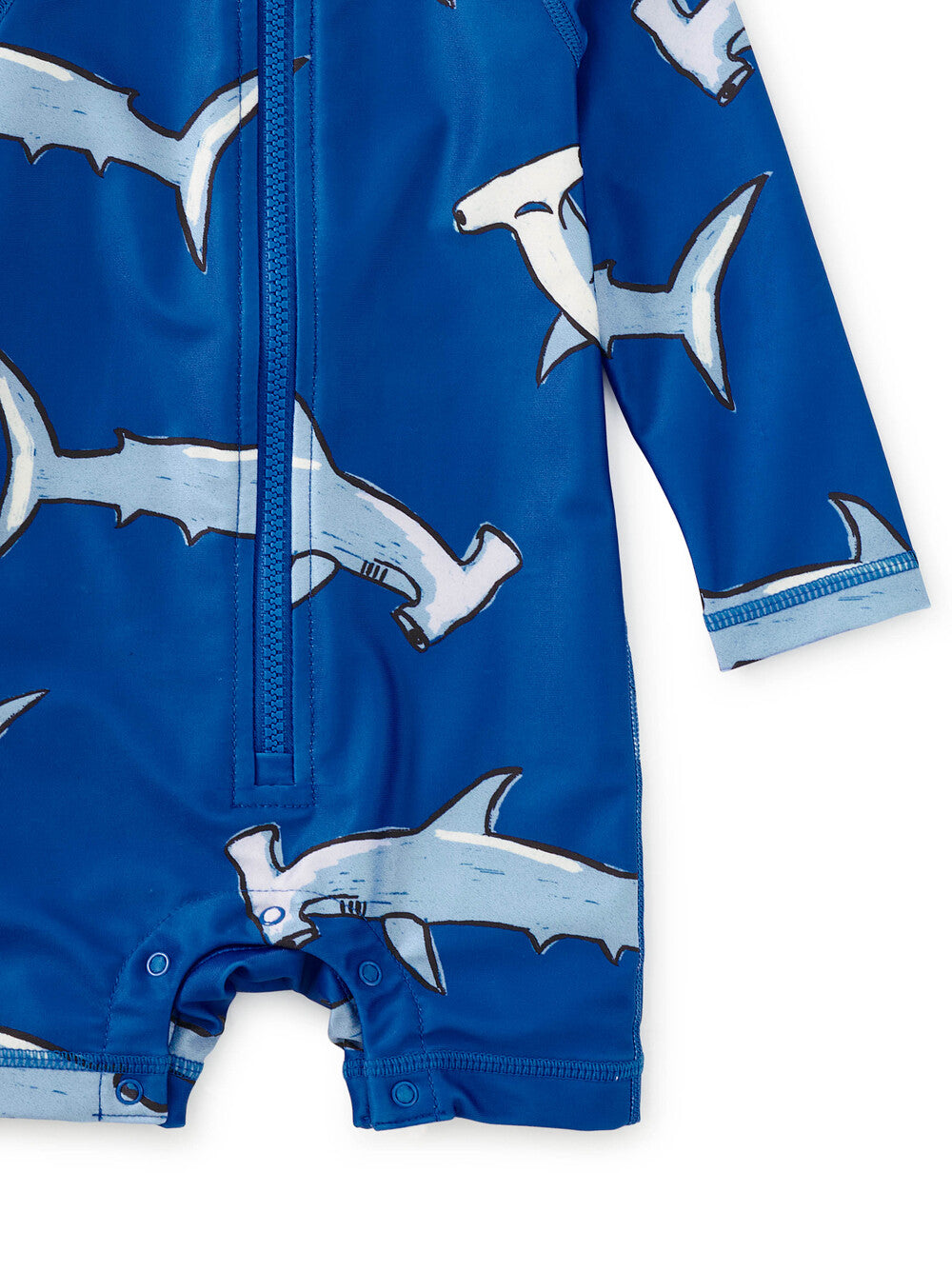 Tea Collection Rash Guard Baby Swimsuit - Hammerhead Sharks