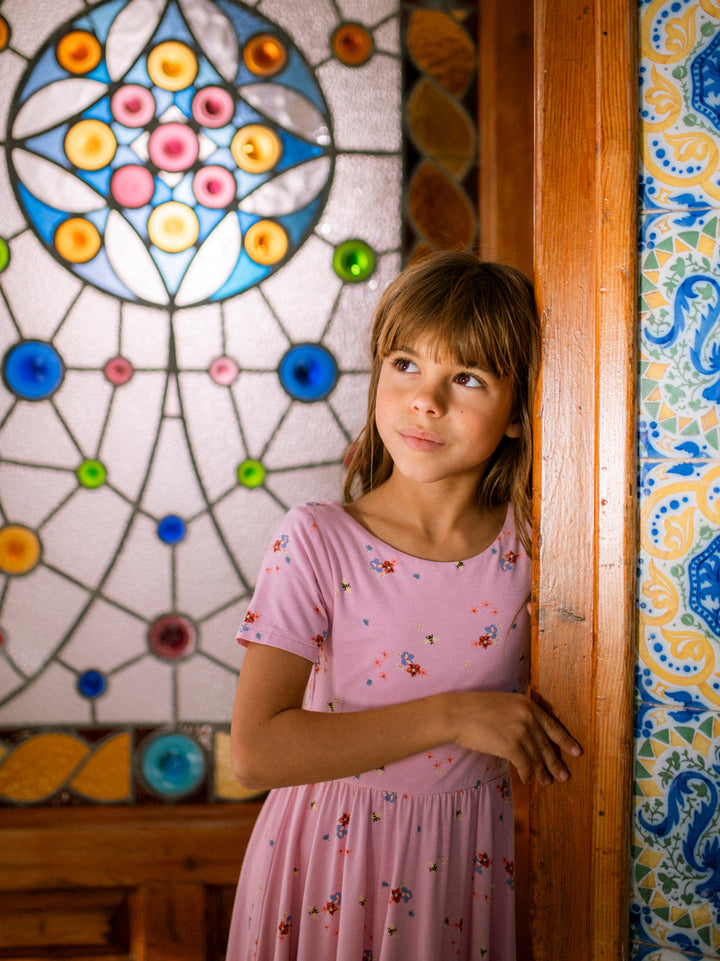 Tea Collection PlaySoft Ballet Dress - Busy Bees & Flowers