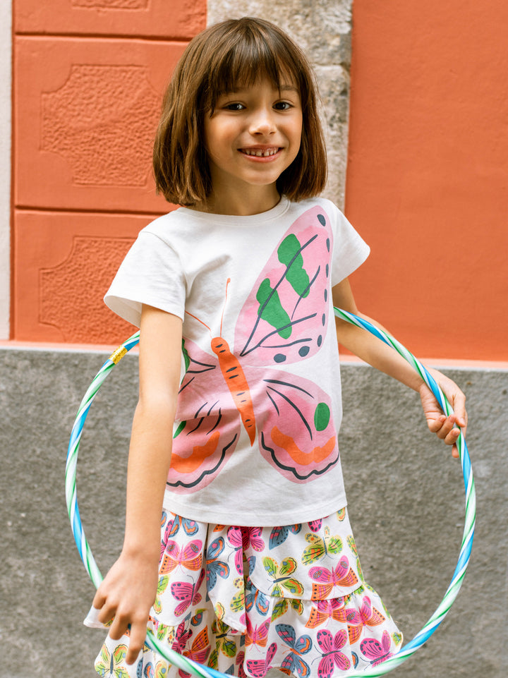 Tea Collection Mariposa Del Alba Graphic Tee