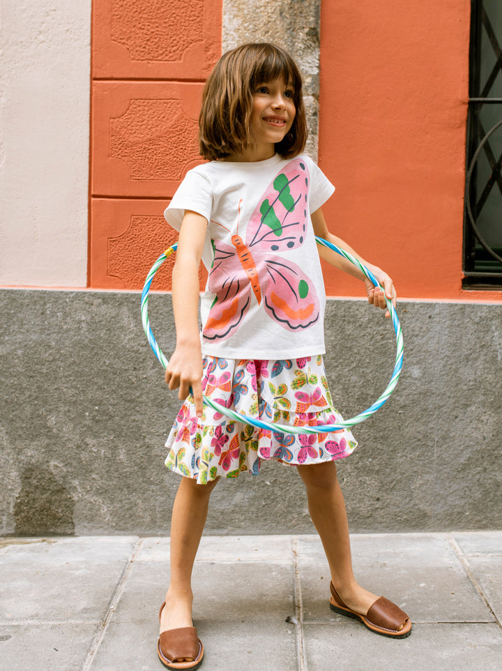 Tea Collection Mariposa Del Alba Graphic Tee