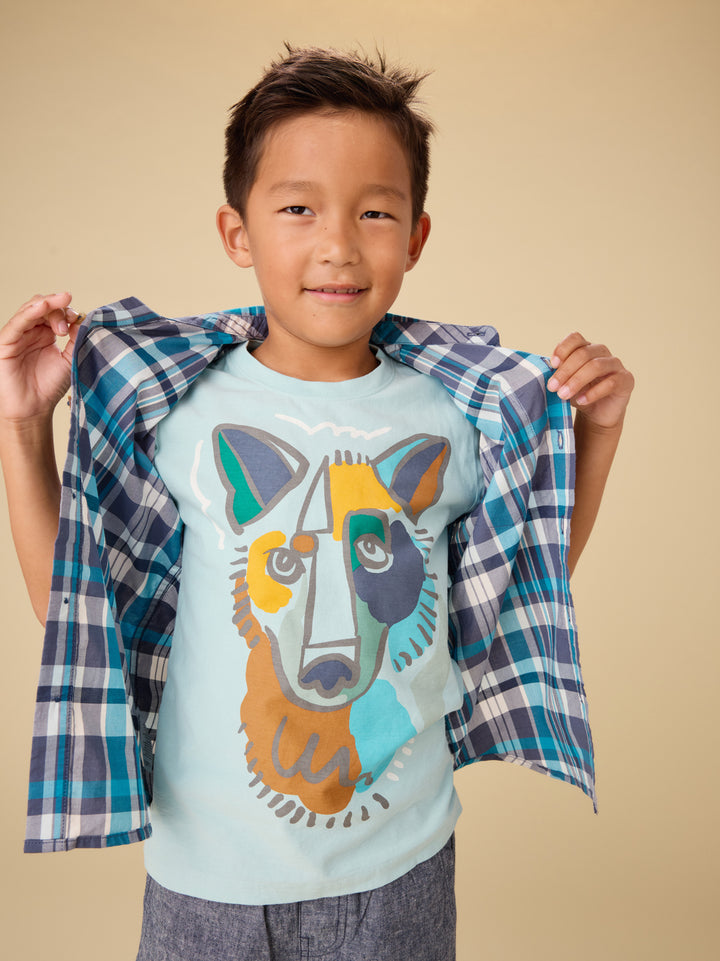 Tea Collection Picasso Wolf Tee