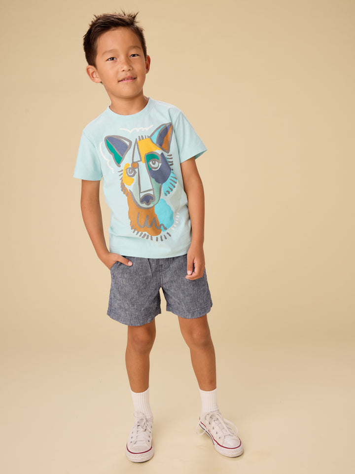 Tea Collection Picasso Wolf Tee