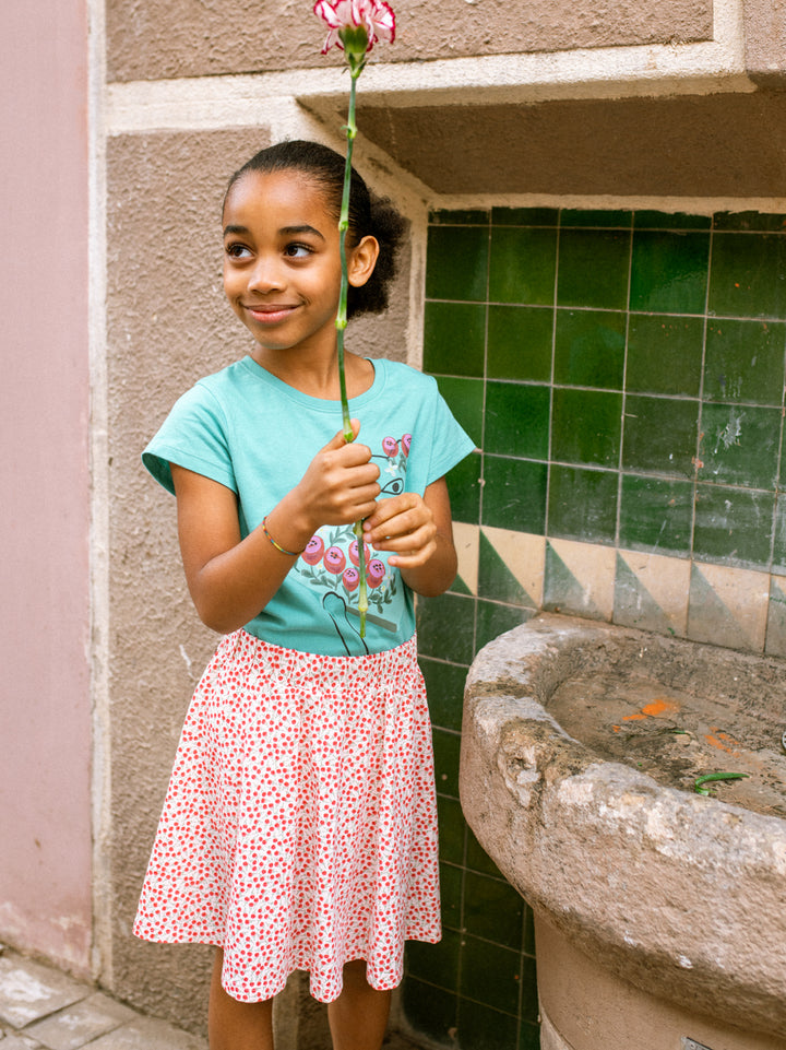 Tea Collection Twirl Skort - Mini Rose Toss