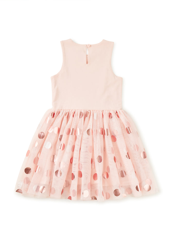 Tea Collection Printed Tulle Ballet Dress - Flamenco Dots