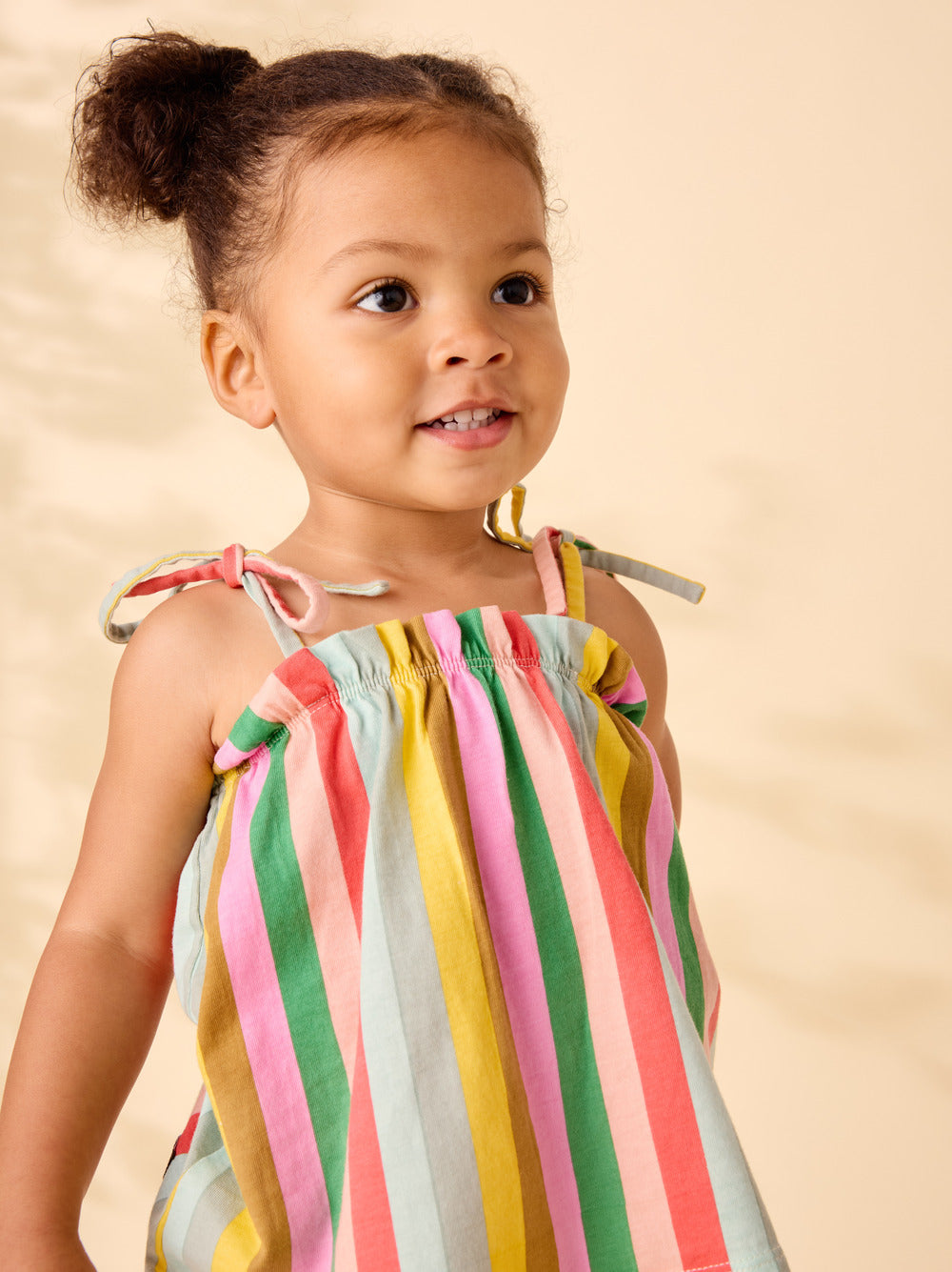 Tea Collection Tie Shoulder Baby Set