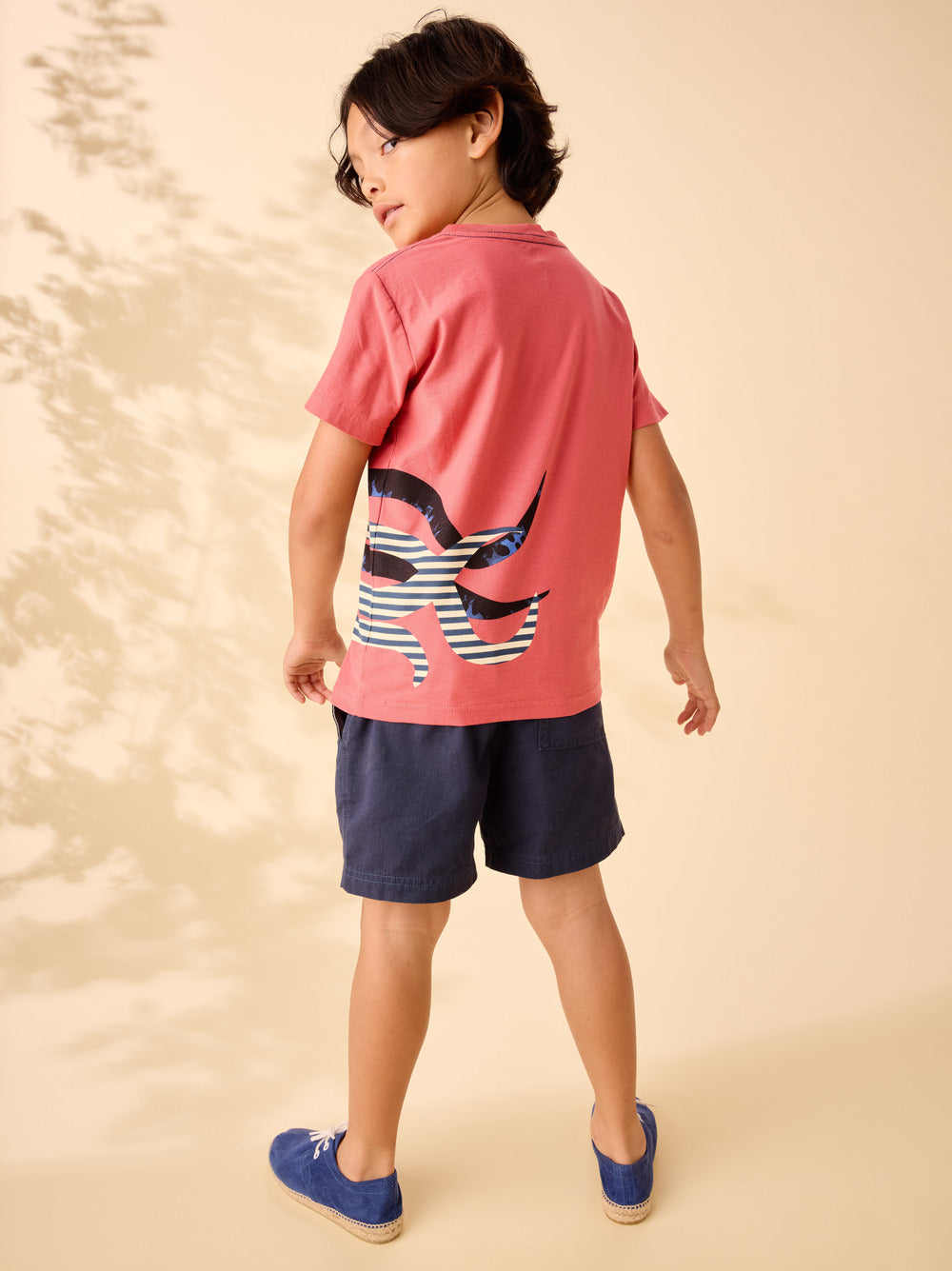 Tea Collection Señor Ocho Double-Sided Tee - Pomme