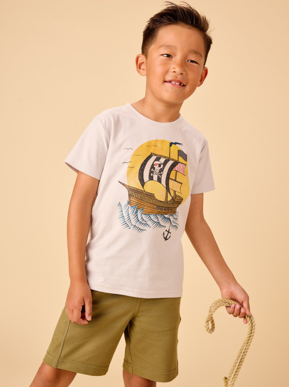 Tea Collection Cool Side Sport Shorts - Lizard