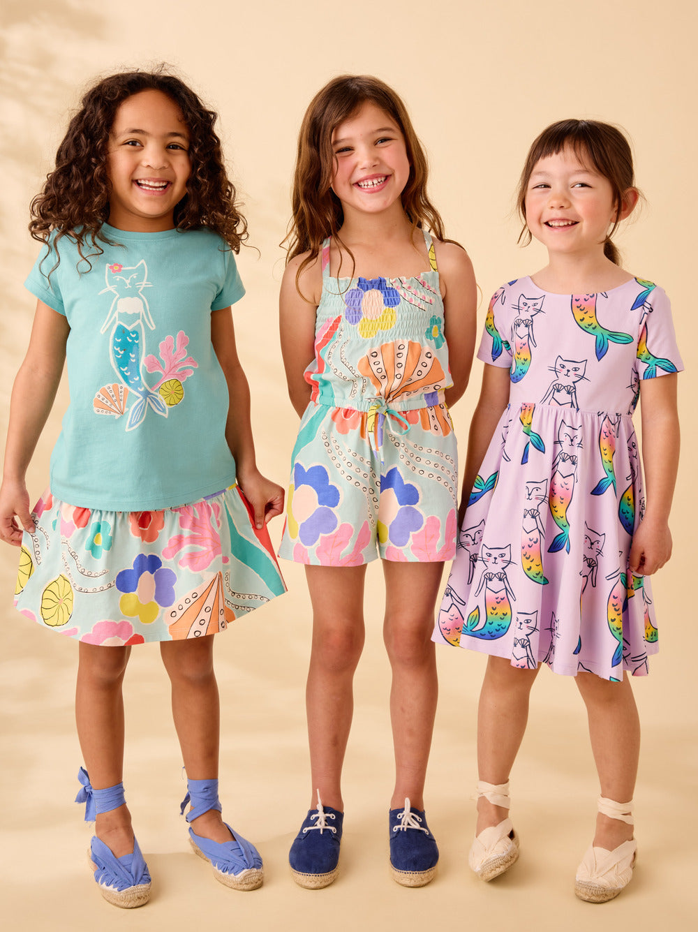 Tea Collection Sport Skort - Sea Floral