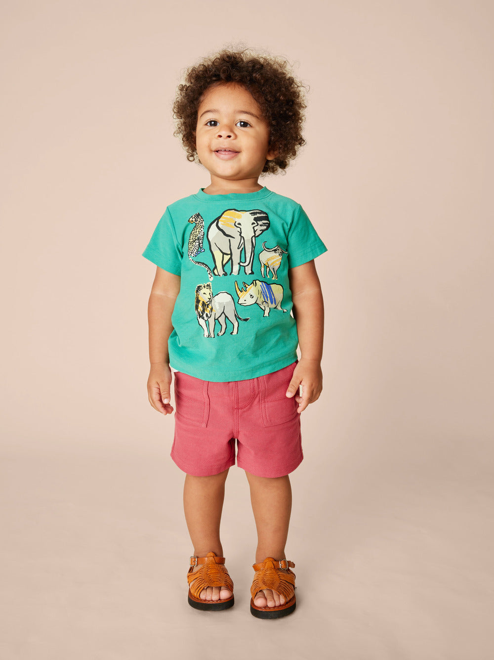 Tea Collection Playwear Shorts - Earth Red